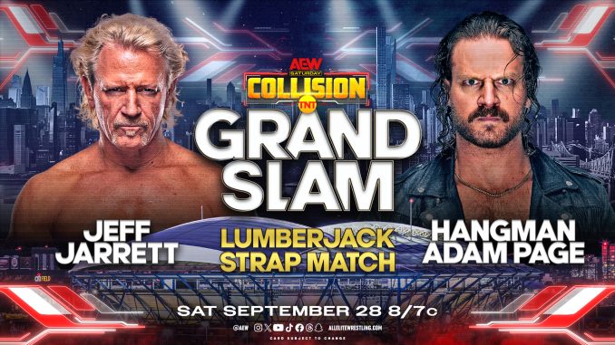 Adam Page supera a Jeff Jarrett en brutal Lumberjack Strap Match