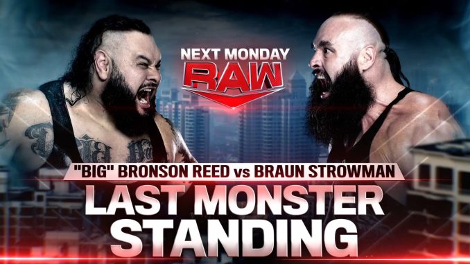 Braun Strowman y Bronson Reed chocarán en un Last Monster Standing Match en WWE RAW (Septiembre 30, 2024)