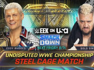 Cody Rhodes enfrentará a Solo Sikoa en una Steel Cage durante WWE SmackDown (Septiembre 13, 2024)