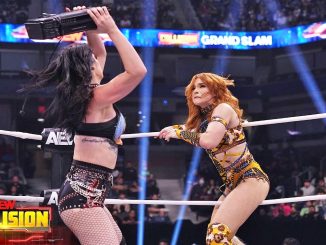 Jamie Hayter derrota a Saraya en su propio terreno durante AEW Collision Grand Slam 2024