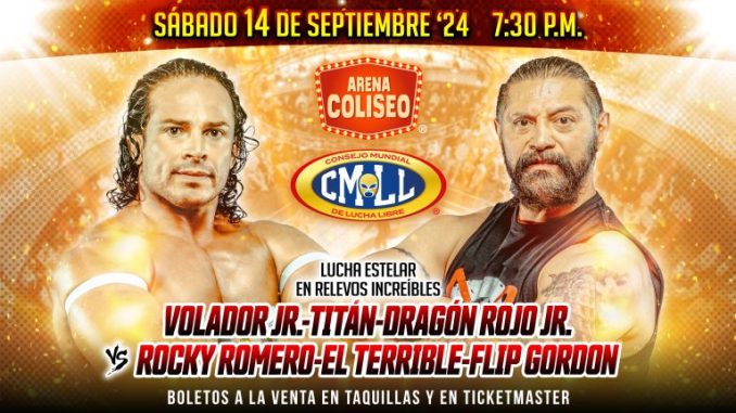 Resultados CMLL (Septiembre 14, 2024) - Sábado de Coliseo