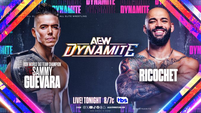 Ricochet mantiene su gran paso en AEW derrotando a Sammy Guevara en intrépido combate