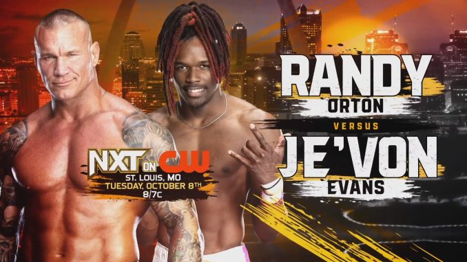 ¿Quién es Je’Von Evans? El joven rival de Randy Orton en WWE NXT (Octubre 8, 2024)