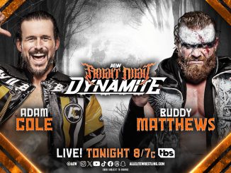 Adam Cole regresa a AEW Dynamite con victoria sobre Buddy Matthews