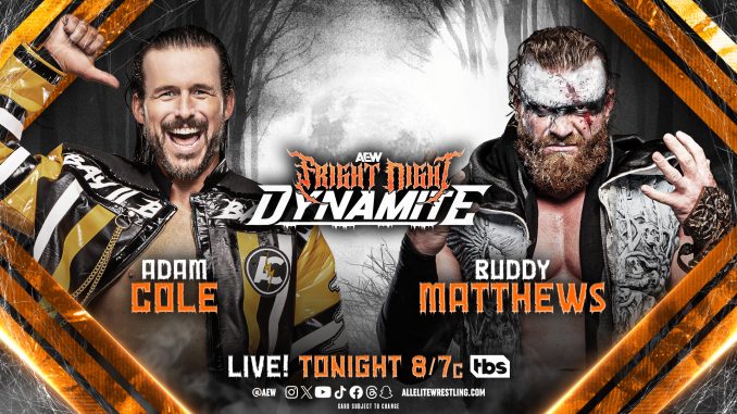 Adam Cole regresa a AEW Dynamite con victoria sobre Buddy Matthews