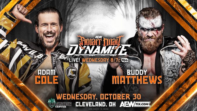 Adam Cole regresará a la acción durante AEW Dynamite 30 de octubre de 2024