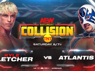 Kyle Fletcher derrota a Altantis Jr en fantástico combate en AEW Collision