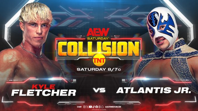 Kyle Fletcher derrota a Altantis Jr en fantástico combate en AEW Collision