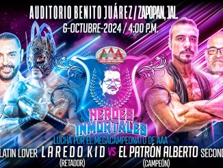 Resultados AAA Héroes Inmortales 2024 – ¡ALBERTO vs LAREDO KID EN GUADALAJARA!