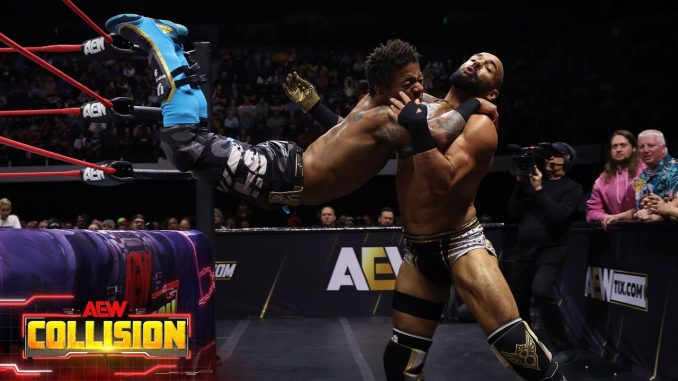 Ricochet mantiene su invicto individual en AEW tras derrotar a Lio Rush