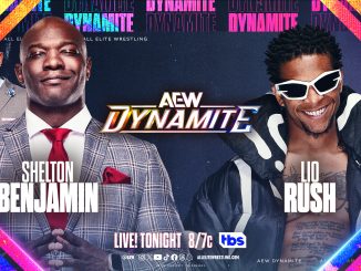 Shelton Benjamin debuta con victoria en AEW derrotando ferozmente a Lio Rush