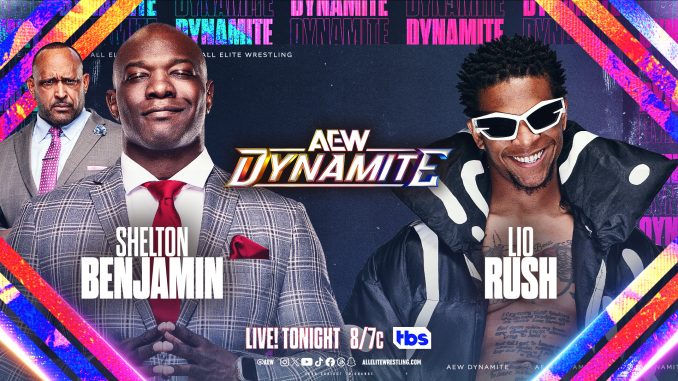 Shelton Benjamin debuta con victoria en AEW derrotando ferozmente a Lio Rush