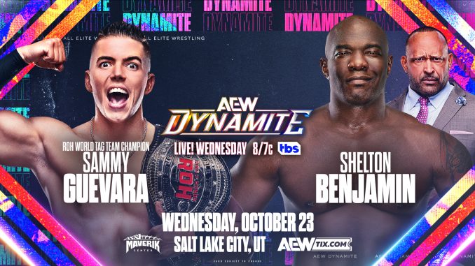 Shelton Benjamin se declara listo para enfrentar a Swerve Strickland tras derrotar a Sammy Guevara en AEW Dynamite