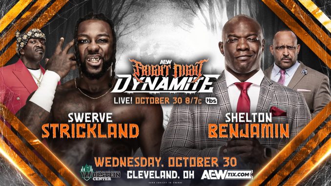 Swerve Strickland enfrentará a Shelton Benjamin en AEW Fright Night Dynamite 2024