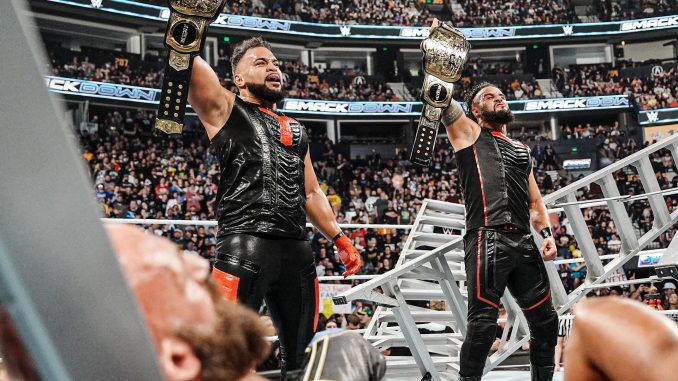 The Bloodline gana un caótico Ladder Match ante The Street Profits y DIY para seguir reinando