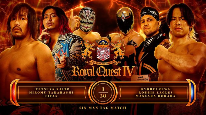 Titán le da el triunfo a Los Ingobernables de Japón sobre TMDK & Máscara Dorada en NJWP Royal Quest 2024