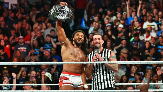 Trick Williams se impone a Ethan Page; CM Punk corona a un nuevo Campeón de NXT en Chicago