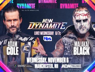 Adam Cole contra Malakai Black es oficial para AEW Dynamite 6 de noviembre de 2024