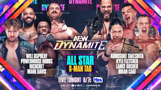 Con asistencia no intencionada de Will Ospreay, Don Callis Family se lleva el All Star 8-Man Tag Match de AEW Dynamite