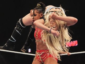 La defensa titular de Bianca Belair & Jade Cargill ante Liv Morgan & Raquel Rodriguez provoca el caos en la División Femenina