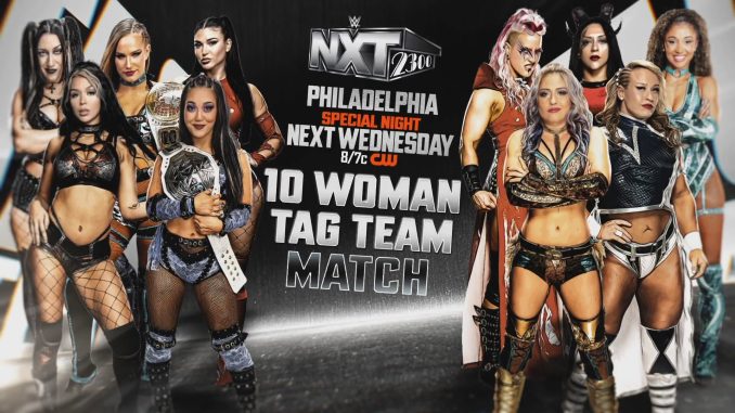 Las diez mujeres que competirán en la ECW Arena en WWE NXT (Noviembre 6, 2024)