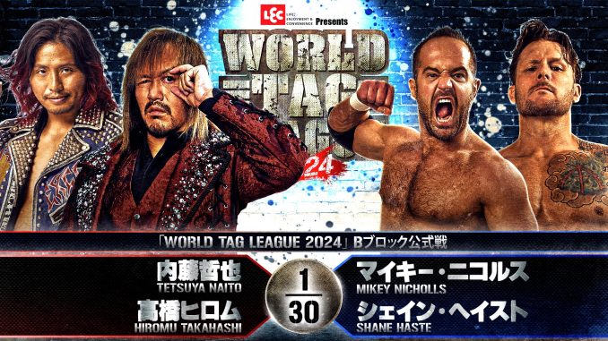 Resultados NJPW World Tag League (Noviembre 21, 2024)