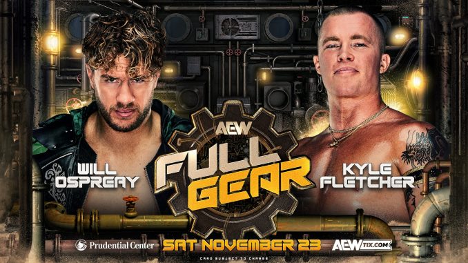 Will Ospreay acepta el reto de Kyle Fletcher para enfrentarse en AEW Full Gear 2024