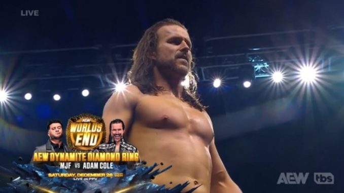 Adam Cole se impone a Kyle O’Reilly en AEW Dynamite Winter Is Coming 2024 y obtiene un combate contra MJF