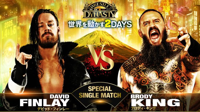 Brody King responde al reto de David Finlay para Wrestle Dynasty 2025