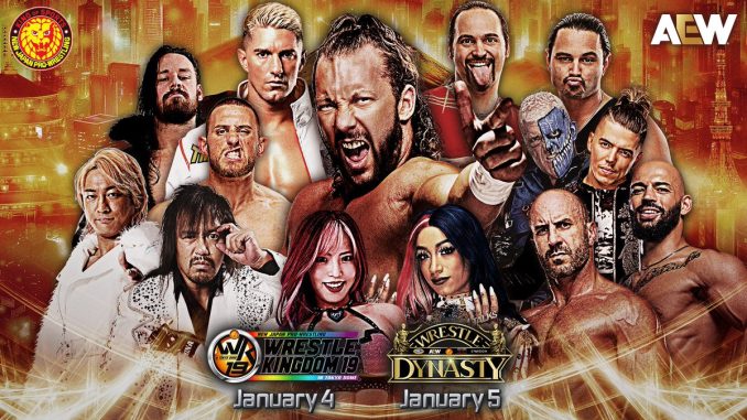 Cartelera oficial Wrestle Dynasty 2025, un evento de AEW, NJPW, ROH, CMLL y Stardom