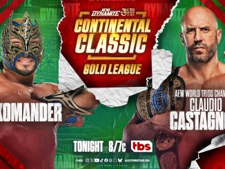 Con asistencia de Darby Allin, el mexicano Komander elimina a Claudio Castagnoli del AEW Continental Classic 2024