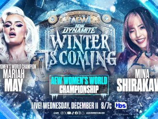 Mariah May defenderá su corona ante Mina Shirakawa en AEW Dynamite Winter Is Coming 2024