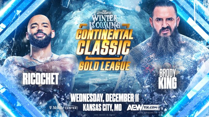 Ricochet recurre a la polémica para derrotar a Brody King en su duelo del AEW Contiental Classic 2024