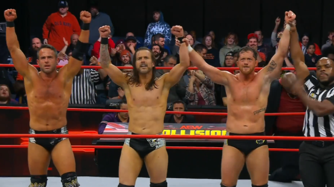 Adam Cole, Kyle O’Reilly & Roderick Strong vuelven a competir como equipo para vencer a Shane Taylor Promotions