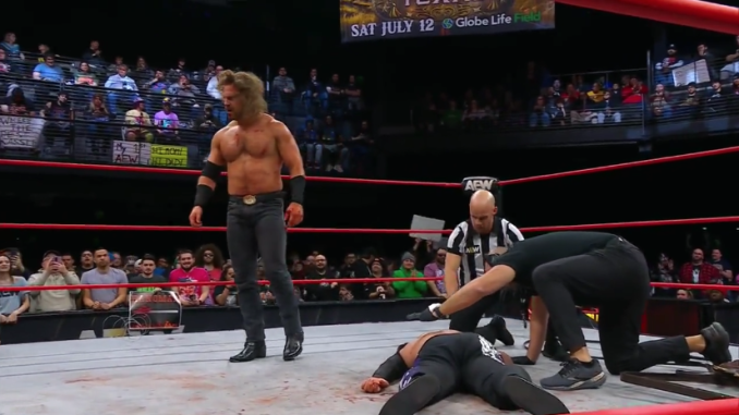 Adam Page, «El Rey de los Texas Death Matches», hace pedazos a Christopher Daniels