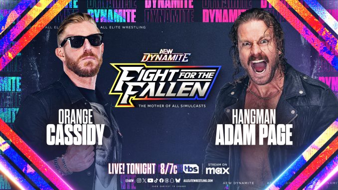 Adam Page hace pedazos a Orange Cassidy en AEW Dynamite Fight For The Fallen 2025