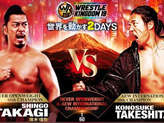 Konosuke Takeshita derrota a Shingo Takagi en NJPW Wrestle Kingdom 19 para convertirse en Doble Campeón