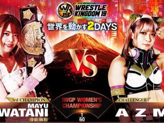 Mayu Iwatani extiende su histórico reinado como Campeona de la IWGP derrotando a AZM en el Tokyo Dome