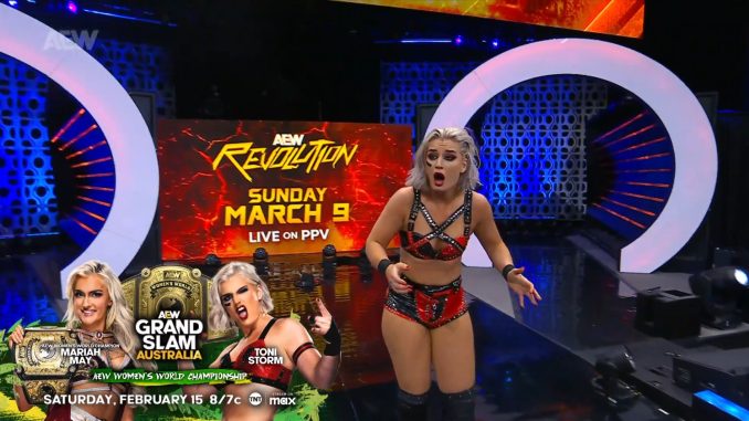 Toni Storm gana su primera oportunidad titular (otra vez) y enfrentará a Mariah May en AEW Grand Slam Australia 2025