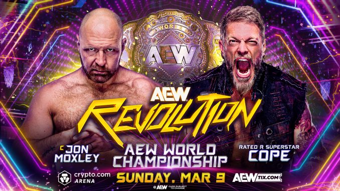 Jon Moxley acepta defender el Título Mundial de AEW ante Cope en AEW Revolution 2025