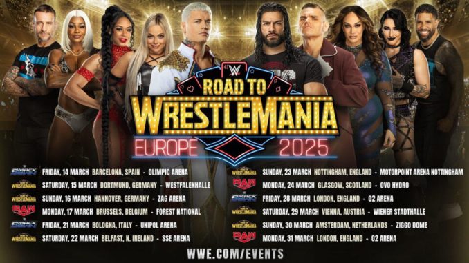 Resultados WWE Road to WrestleMania Dortmund 2025 (15 de marzo)