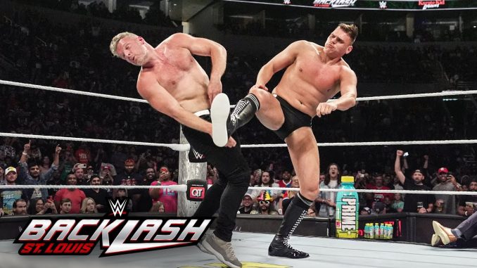 Gunther somete a Pat McAfee en WWE Backlash 2025 Gunther somete a Pat McAfee en WWE Backlash 2025