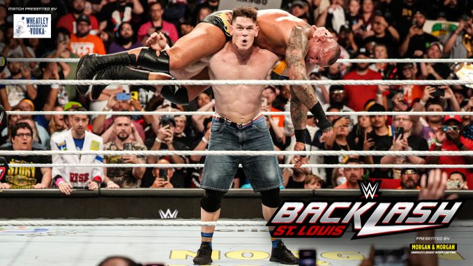 R-TRUTH SALVA A SU HÉROE: John Cena derrota a Randy R-TRUTH SALVA A SU HÉROE: John Cena derrota a Randy Orton en St. Louis para retener el Campeonato Indiscutido de WWE