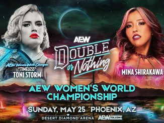 Toni Storm pondrá en juego el Campeonato Mundial Femenino de AEW ante Mina Shirakawa en Double or Nothing 2025