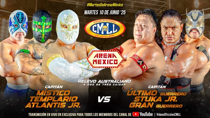 Resultados CMLL 10 de junio de 2025 - Martes de Resultados CMLL 10 de junio de 2025 – Martes de Arena México