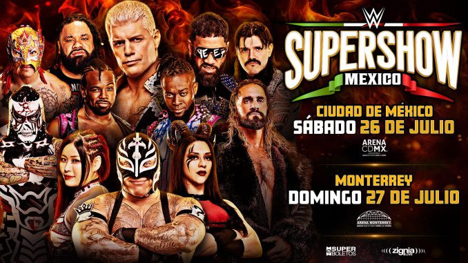 Con estrellas de Lucha Libre AAA incluidas: WWE anuncia dos Con estrellas de Lucha Libre AAA incluidas: WWE anuncia dos SuperShows en México para este 2025