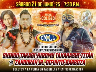 Resultados CMLL 21 de junio de 2025 – Sábado de Coliseo