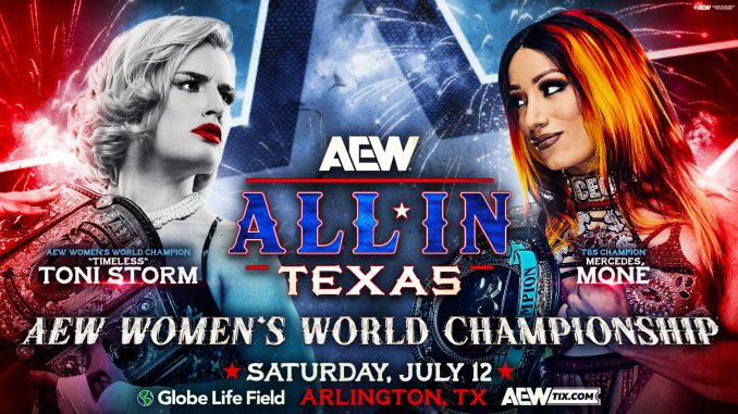 TIMELESS VS. CEO: Toni Storm y Mercedes Moné frente a TIMELESS VS. CEO: Toni Storm y Mercedes Moné frente a frente por el Campeonato Mundial de AEW en All In Texas 2025