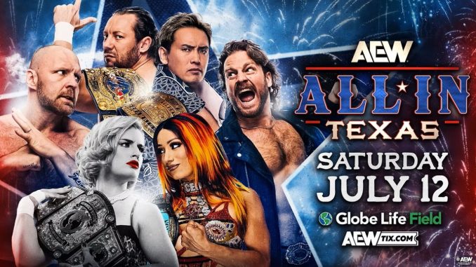 Dónde ver AEW All In Texas 2025 en vivo: cartelera Dónde ver AEW All In Texas 2025 en vivo: cartelera oficial, horarios y transmisiones