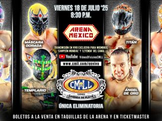 Resultados CMLL 18 de julio de 2025 – Viernes Espectacular